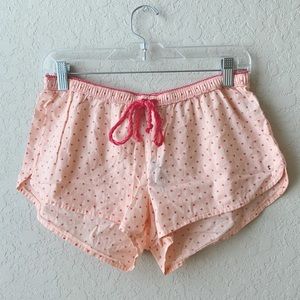 Heart-Print Sleep/ Lounge Shorts